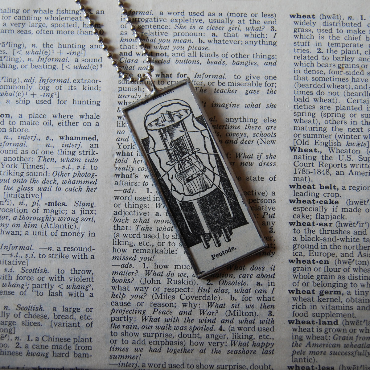 Vintage ink well label illustrations, upcycled to soldered glass