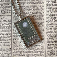 Wild Things, Max, Sendak, vintage children's book illustrations, up-cycled to soldered glass pendant