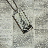Cat, Kitten, Kitty, vintage children's book illustrations, up-cycled to soldered glass pendant (Copy)