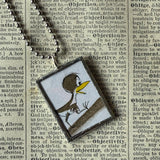 Are You My Mother? vintage children's book illustrations, up-cycled to soldered glass pendant