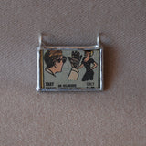 X-Ray Specs, Secret Spy Scope, vintage comic book advertisement, upcycled to soldered glass pendant